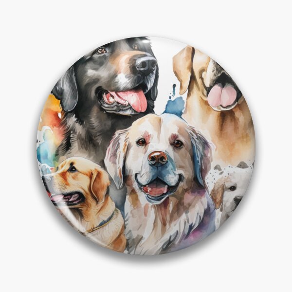 Item preview, life goal pet all the dogs designed and sold by printiesart.