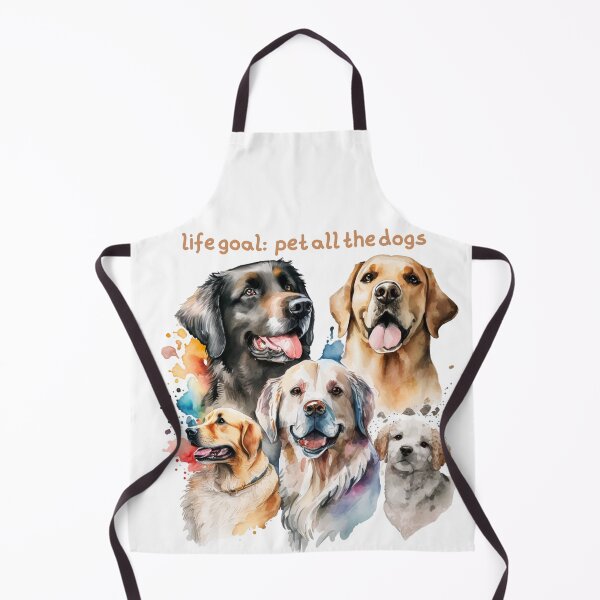 Item preview, life goal pet all the dogs designed and sold by printiesart.
