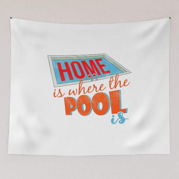 Item preview, Home is where the pool is designed and sold by donpakito.