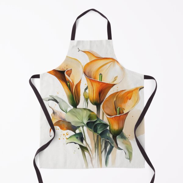 Item preview, Orange Calla Lilies  designed and sold by Vanover Designs.