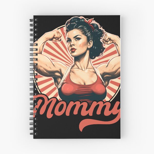 Item preview, Muscle Mommy Retro Pin Up designed and sold by Daytone.