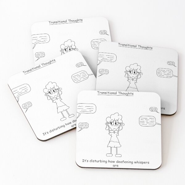 Item preview, Deafening whispers designed and sold by Hope Nulf.
