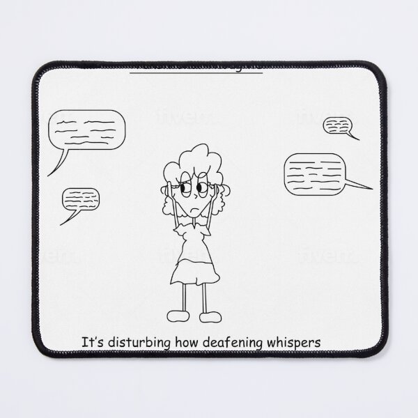 Item preview, Deafening whispers designed and sold by Hope Nulf.