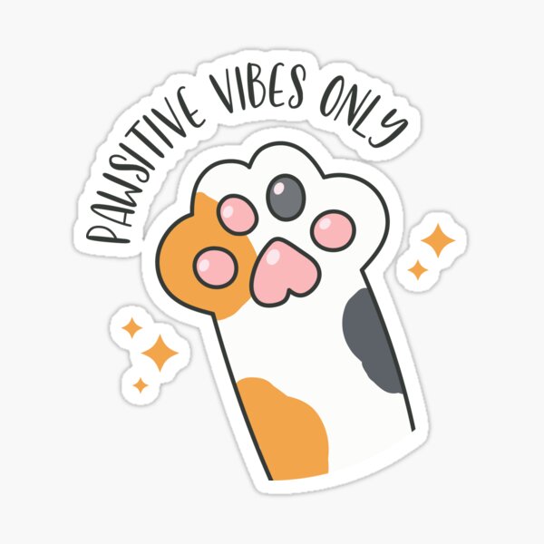 100ct Pawsitively Positive Stickers