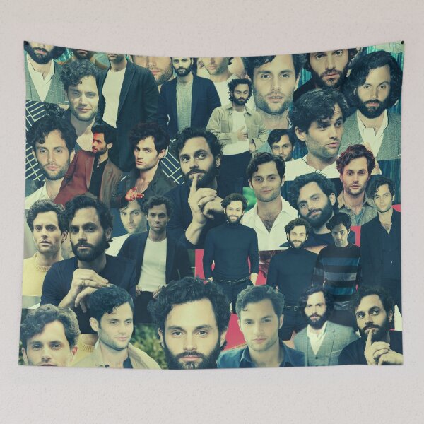Item preview, Penn Badgley Joe Goldberg You Netflix Retro Aesthetic Collage - 4 designed and sold by creativille.