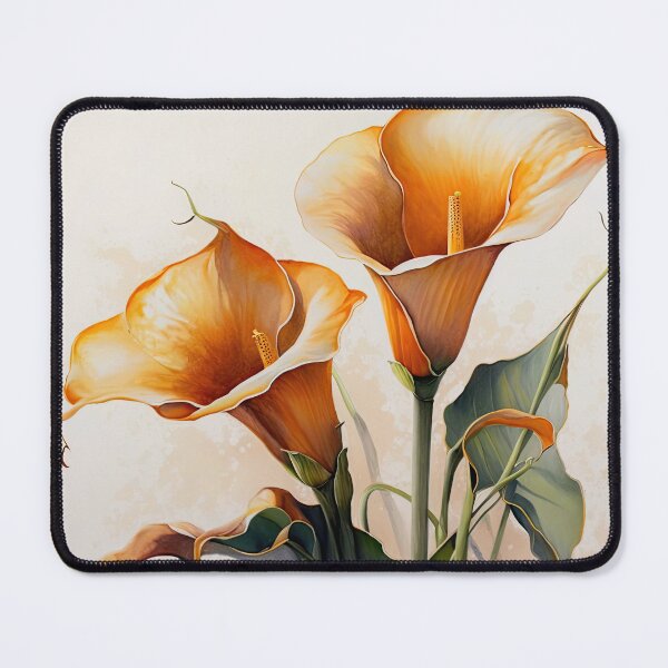 Item preview, Orange Calla Lilies designed and sold by Vanover Designs.