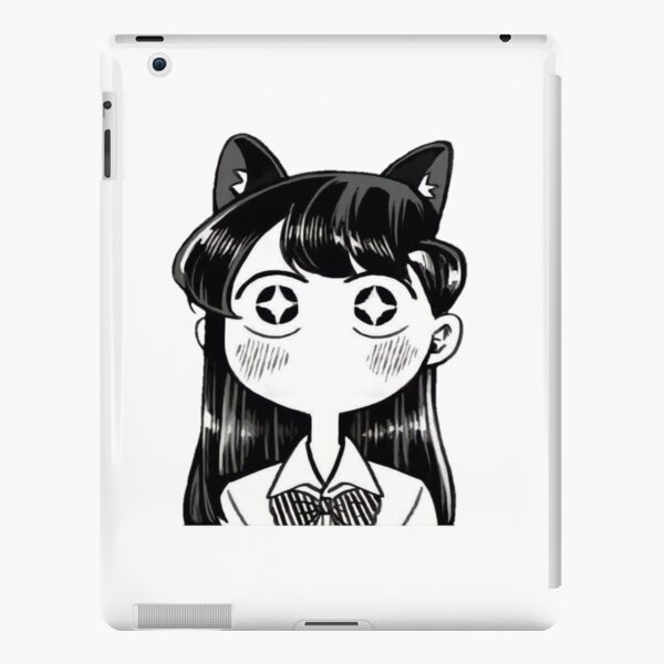 komi san can't communicate manga komi cat blush! iPad Case & Skin for Sale  by mushopea