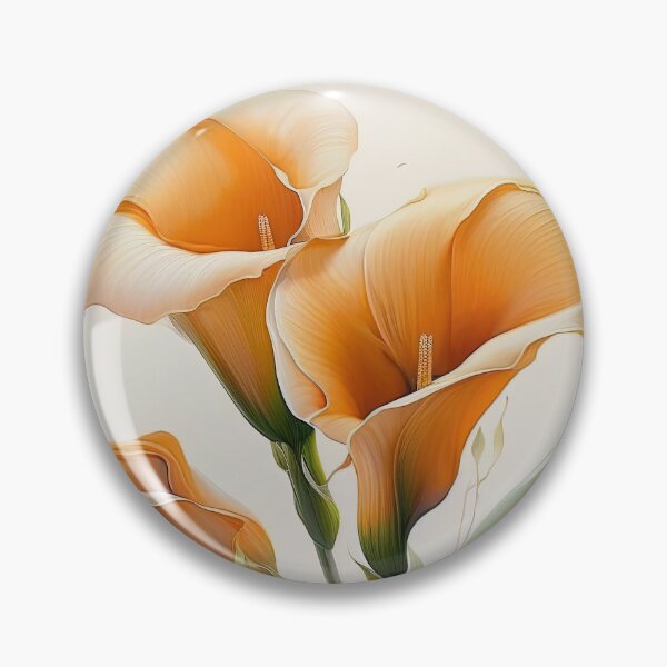Item preview, Orange Calla Lilies  designed and sold by Vanover Designs.