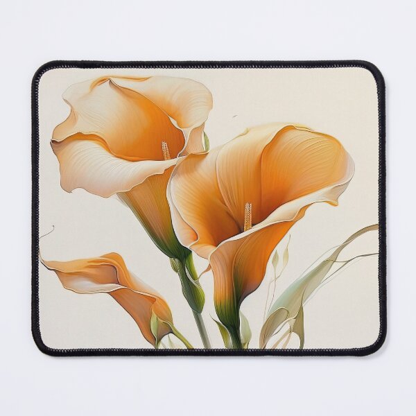 Item preview, Orange Calla Lilies designed and sold by Vanover Designs.