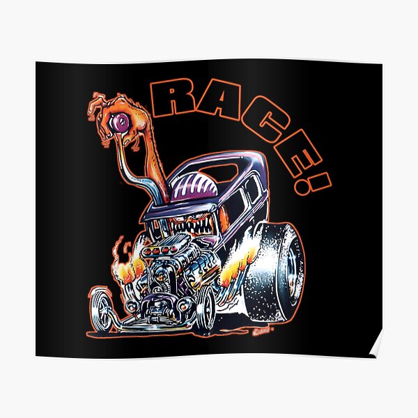 Rat Fink Posters for Sale | Redbubble