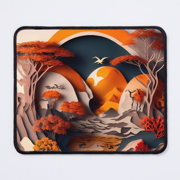 Item preview, Paper cut art designed and sold by O. P..