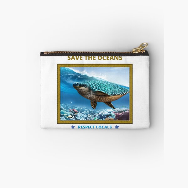 Item preview, Save the Oceans - Respect Locals designed and sold by Igorlegrand.
