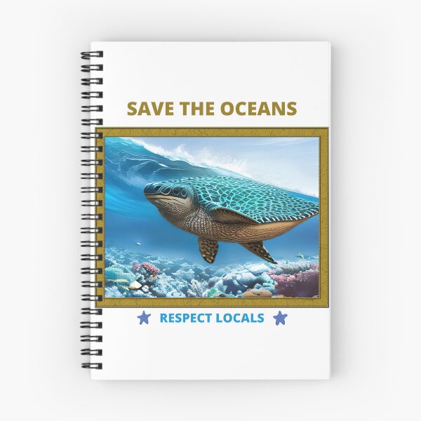 Item preview, Save the Oceans - Respect Locals designed and sold by Igorlegrand.