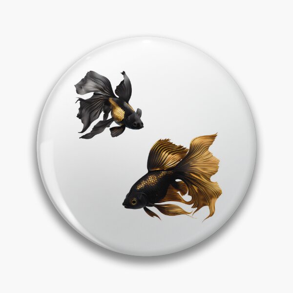 Item preview, Beautiful Golden Black Fish Pack : Dream Fish Set designed and sold by Ameripensia.