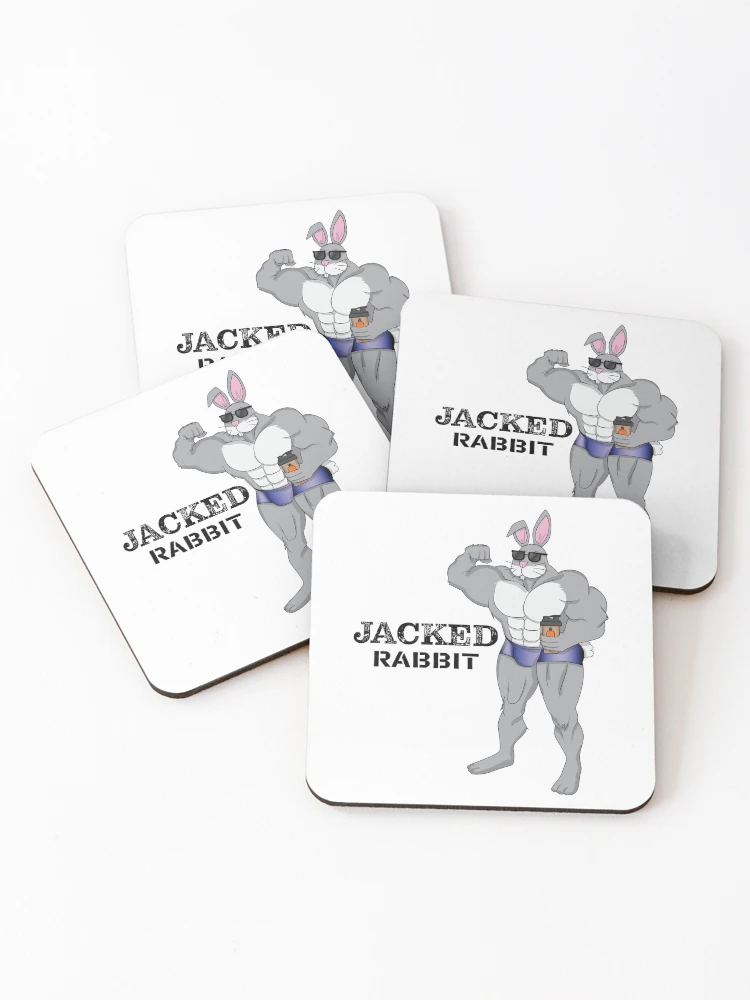 Thumbnail 1 of 5, Coasters (Set of 4), Jacked Rabbit designed and sold by D-Int.