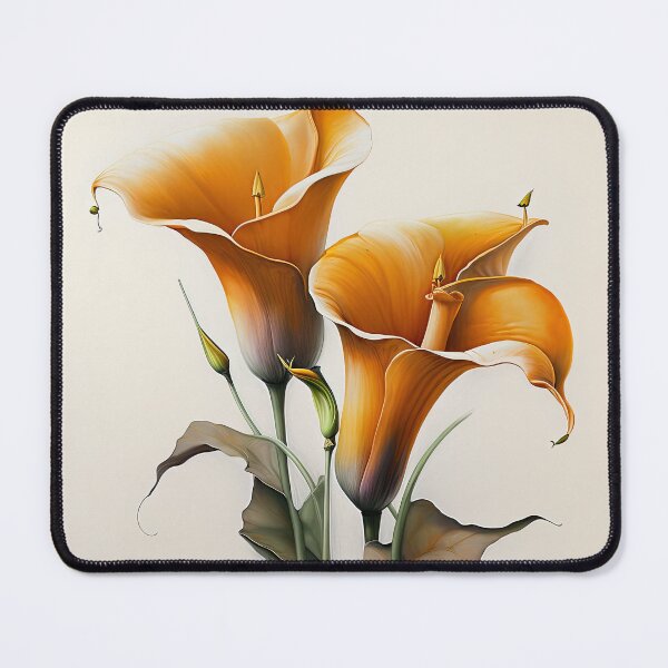 Item preview, Orange Calla Lilies  designed and sold by Vanover Designs.