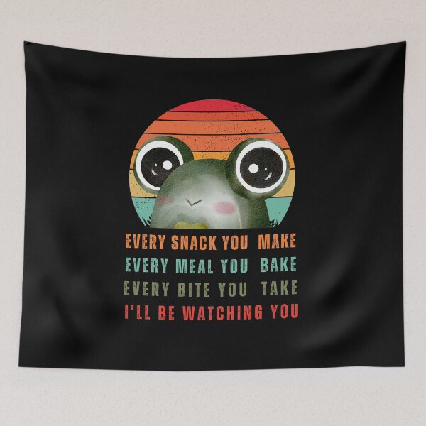 Item preview, frog. every snack you make.  designed and sold by sensualita.