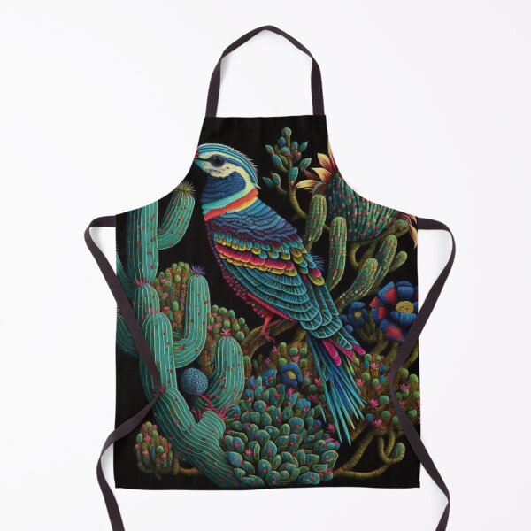 Item preview, Bird and cactus huichol art designed and sold by jsebouvi.