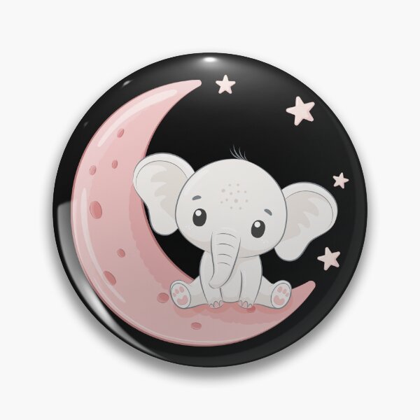 Item preview, Cute little elephant, little elephant, cute elephant, cute animal, elephant, little cute elephant,  designed and sold by Celebrationist.