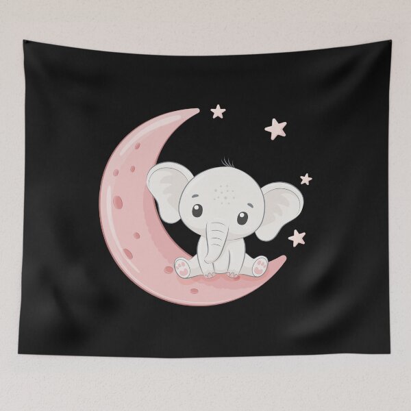 Item preview, Cute little elephant, little elephant, cute elephant, cute animal, elephant, little cute elephant,  designed and sold by Celebrationist.