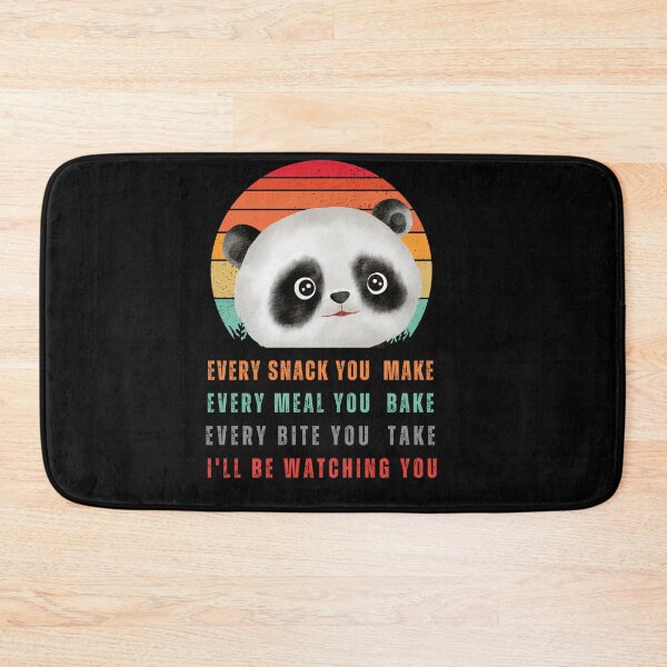 Item preview, panda. every bite you take.  designed and sold by sensualita.