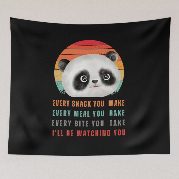 Item preview, panda. every bite you take.  designed and sold by sensualita.