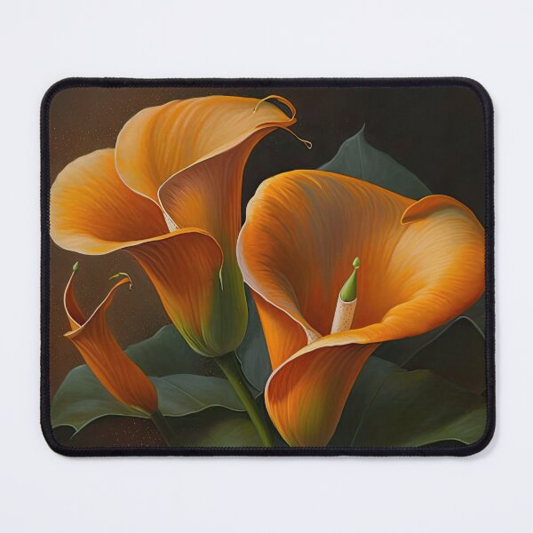 Item preview, Orange Calla Lilies designed and sold by Vanover Designs.