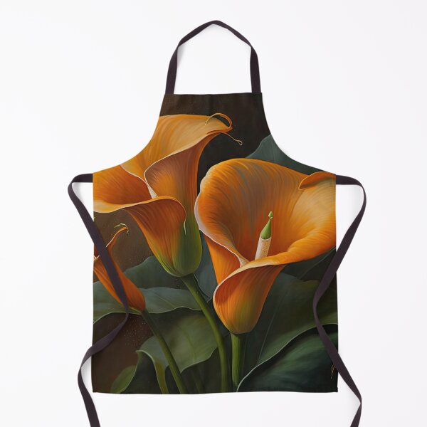 Item preview, Orange Calla Lilies  designed and sold by Vanover Designs.
