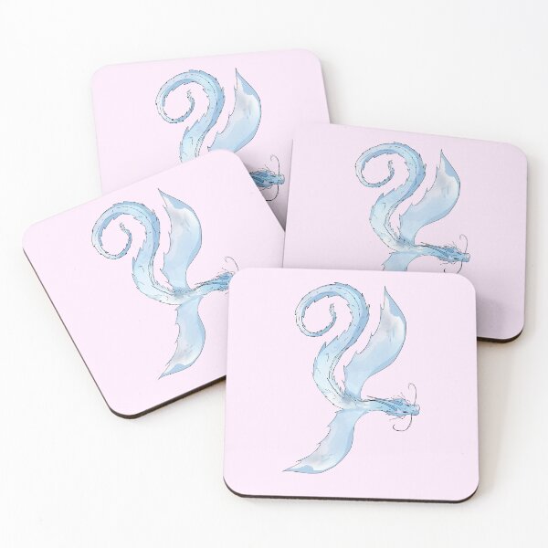 Item preview, Big licht blue dragon pink designed and sold by oniadragon.