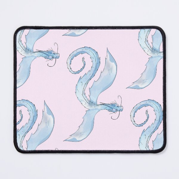 Item preview, Big licht blue dragon pink designed and sold by oniadragon.