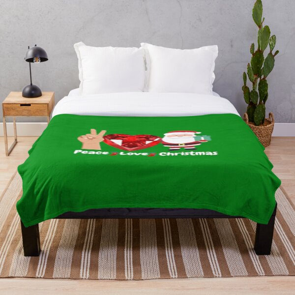Aperçu de l'œuvre     Peace Love Christmas créée et vendue par RascalsDesigns.