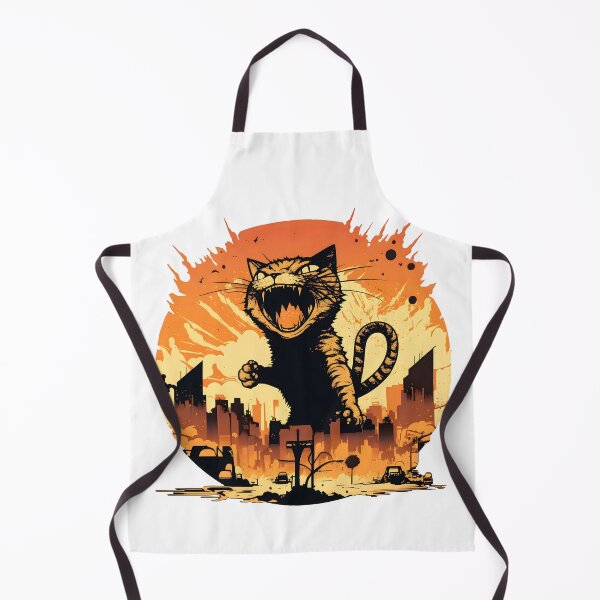 Item preview, Catzilla, Funny Vintage Cat designed and sold by AHthatIsNice.