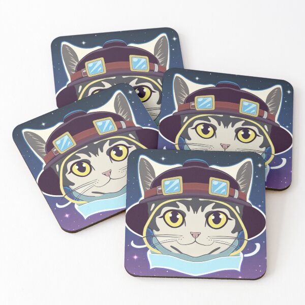 Item preview, Space Explorer cat - GALACTICATS collection designed and sold by RESToRAPTOR.