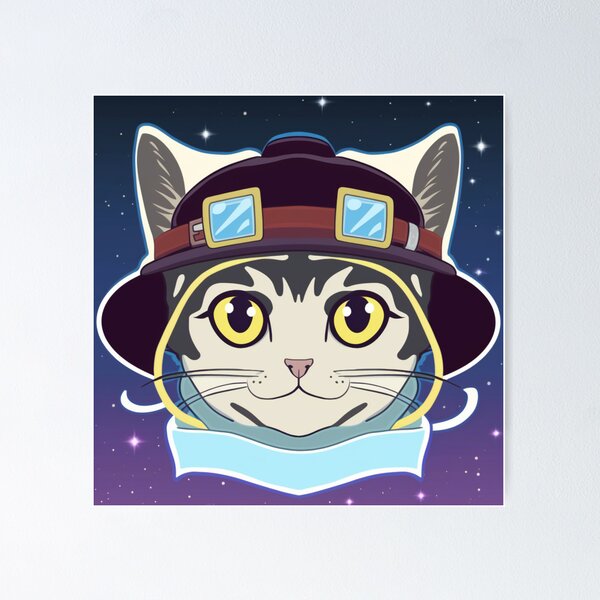 Item preview, Space Explorer cat - GALACTICATS collection designed and sold by RESToRAPTOR.