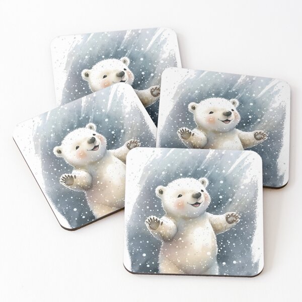 Item preview, Happy Polar Bear designed and sold by JaiKingsdale.