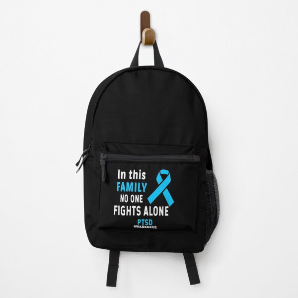 Item preview, In This Family Nobody Fights Alone PTSD Awareness designed and sold by Color-Sparkle.