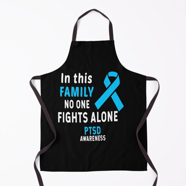 Item preview, In This Family Nobody Fights Alone PTSD Awareness designed and sold by Color-Sparkle.