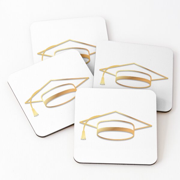 Artikelvorschau, Machen Sie sich bereit für Ihren Abschluss mit dieser goldenen Studentenmütze - das perfekte Symbol für akademische Leistungen. entworfen und verkauft von Mallva.