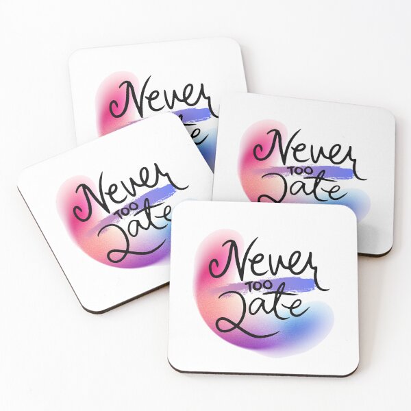 Item preview, Never to late  designed and sold by Sisy04.