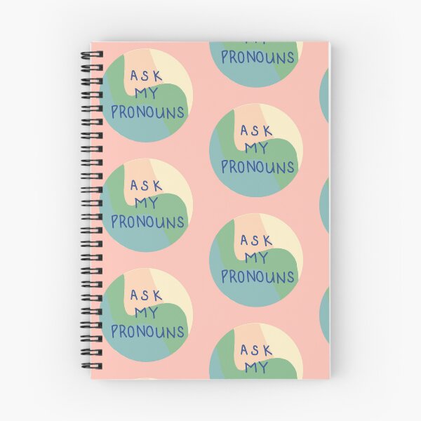Item preview, Ask My Pronouns designed and sold by WithLoveEzra.
