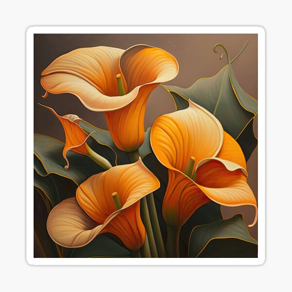 Orange Calla Lily Giant Floor Pillow — JKM Fine Art Photography