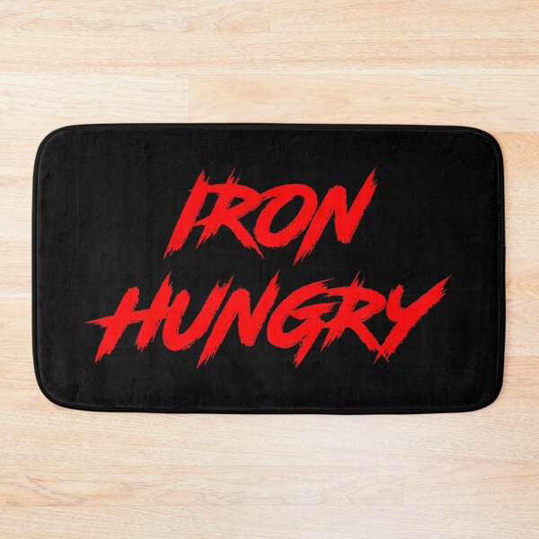 Item preview, Iron Hungry Fitness Motivation designed and sold by gabicoutodesign.
