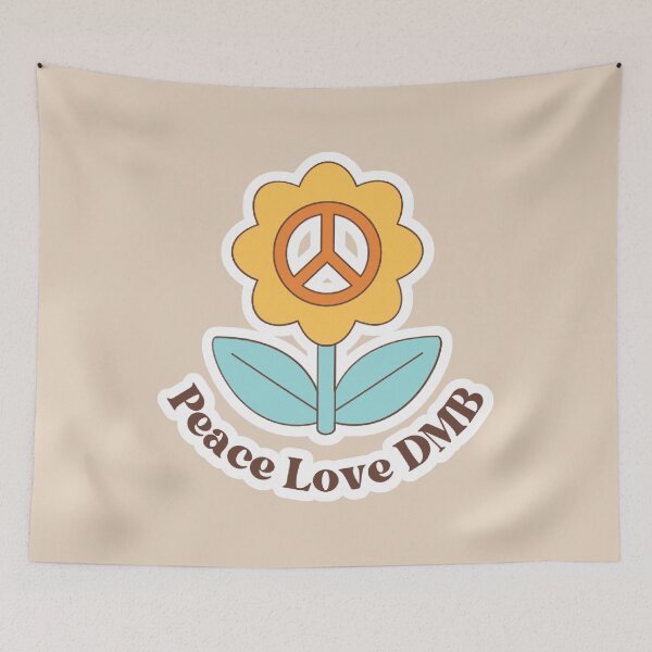 Item preview, Dave Matthews Peace Love DMB | Retro DMB  | Fun Dave Matthews designed and sold by DevlynnDesigns.