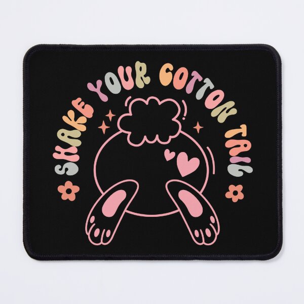 Item preview, SHAKE YOUR COTTON TAIL - funny retro easter designed and sold by KatisDesign.