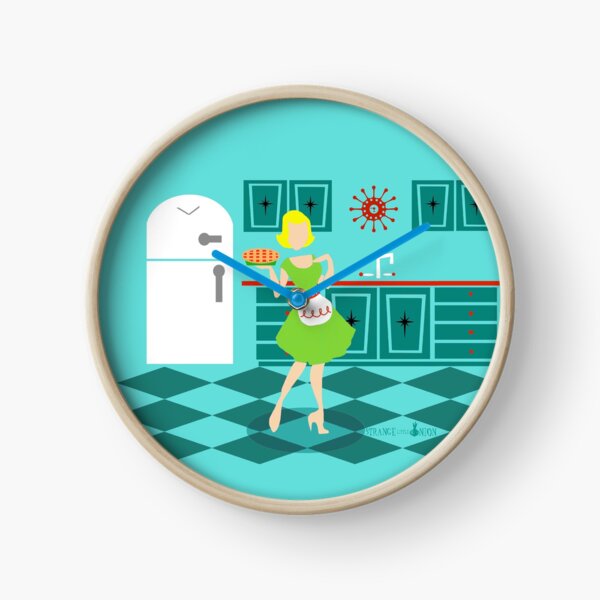 Retro 1950s Kitchen Clock