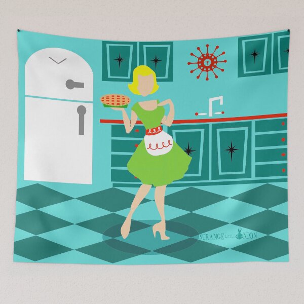 Item preview, Retro 1950s Kitchen designed and sold by StrangeLilOnion.