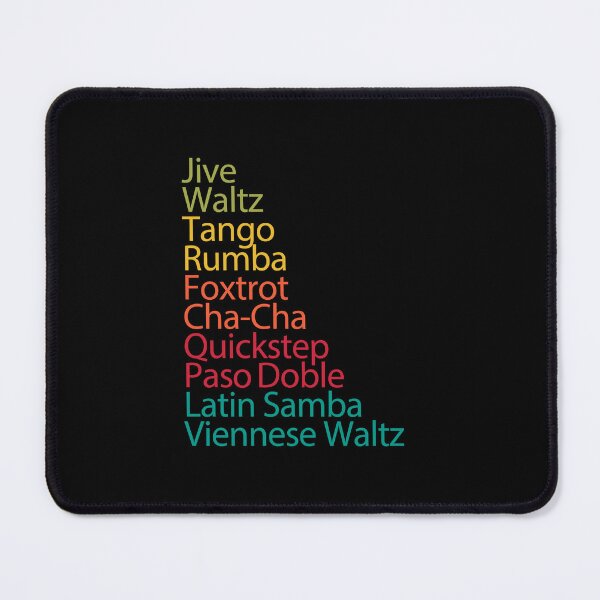 Item preview, Ballroom Dancing Jive Waltz Tango Rumba Foxtrot Cha Cha Quickstep Paso Doble Latin Samba Viennese Waltz designed and sold by kudostees.