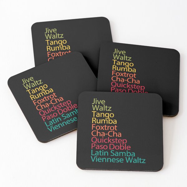 Item preview, Ballroom Dancing Jive Waltz Tango Rumba Foxtrot Cha Cha Quickstep Paso Doble Latin Samba Viennese Waltz designed and sold by kudostees.