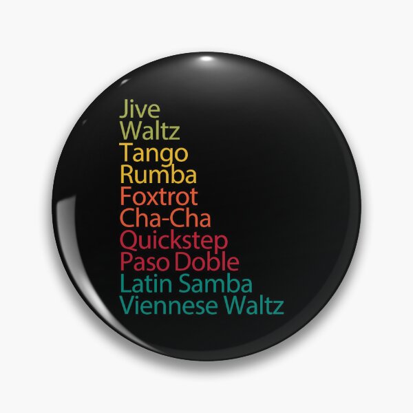 Item preview, Ballroom Dancing Jive Waltz Tango Rumba Foxtrot Cha Cha Quickstep Paso Doble Latin Samba Viennese Waltz designed and sold by kudostees.
