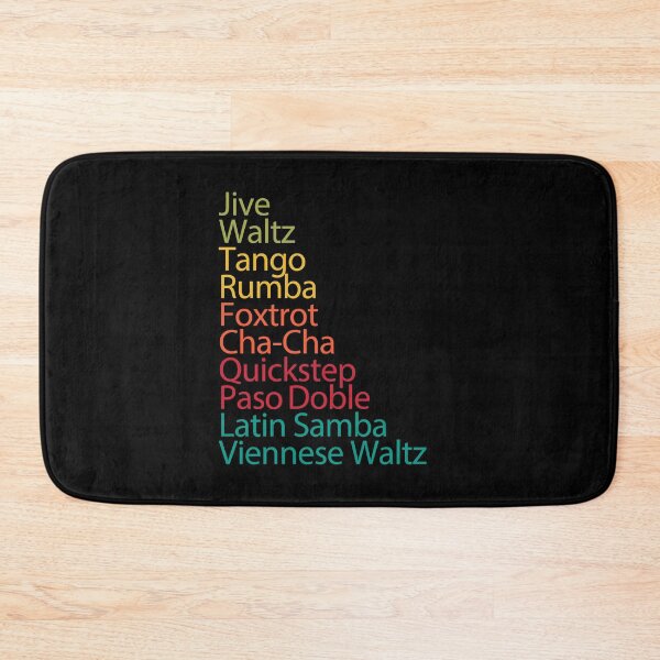 Item preview, Ballroom Dancing Jive Waltz Tango Rumba Foxtrot Cha Cha Quickstep Paso Doble Latin Samba Viennese Waltz designed and sold by kudostees.